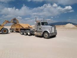 TRUCK BEING LOADED