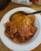 lost texan cafe peach cobbler